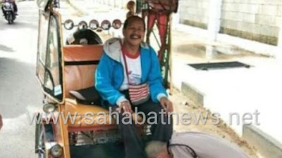 Terharu! Kisah Siswa SPN Polda Sulsel Cium Kaki Ayah Berprofesi Tukang Bentor