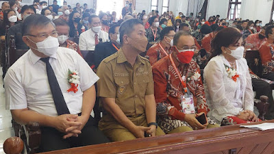 Wabup PYR Ikut Pembukaan Sidang Tahunan MPL dan Konsulatasi BIPRA SAG Sulutteng