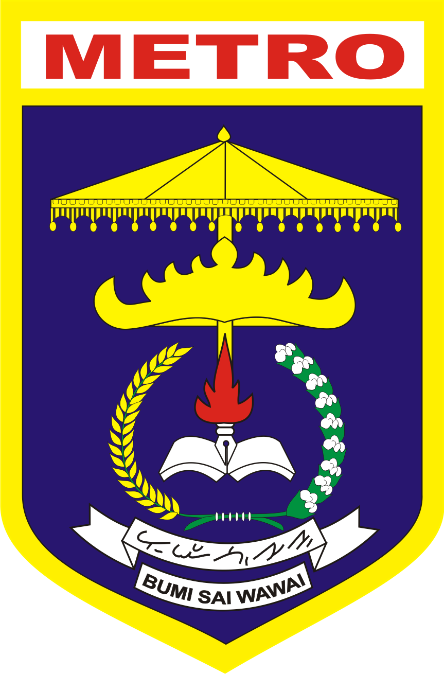 Logo Kota Metro Provinsi Lampung  Logo Lambang  Indonesia