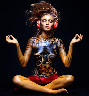 Various  On Women Models With Sexy Body Painting  
