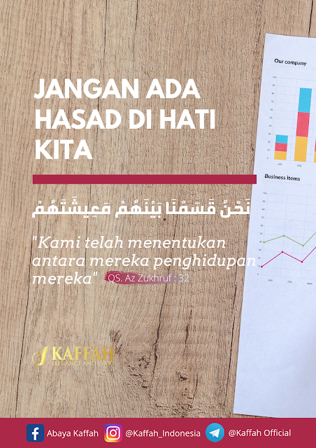 Jangan Ada Hasad Di Hati Kita