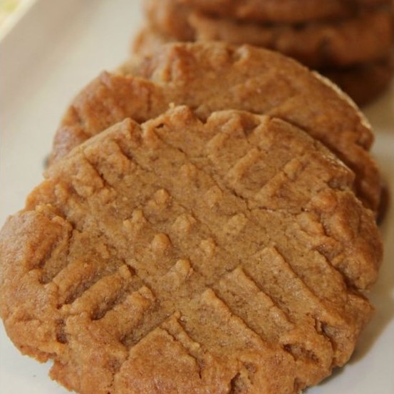 3 Ingredient Keto Peanut Butter Cookies Recipe #HealthyFood #Diet