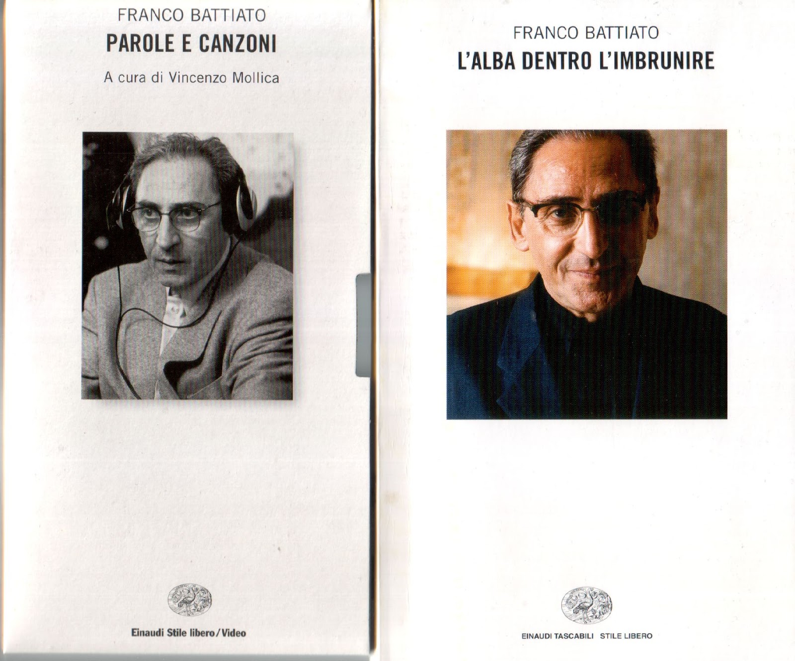 FRANCO BATTIATO - PAROLE E CANZONI (libro + VHS) - Blog di ...