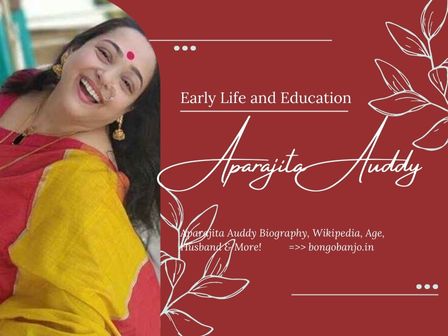 Aparajita Auddy Early Life and Education