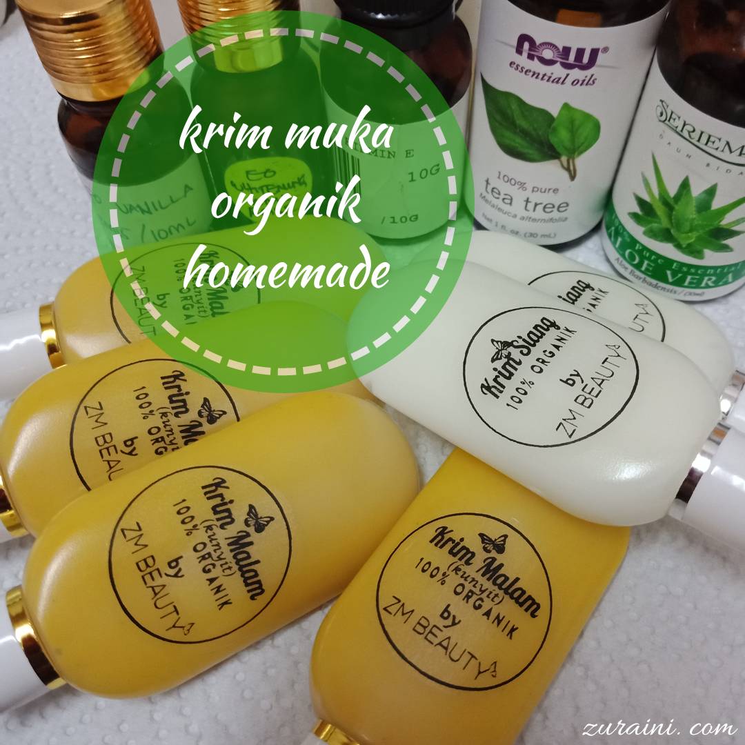 Krim Muka Organik Homemade Pun Boleh Cantik Krim Kunyit Homemade
