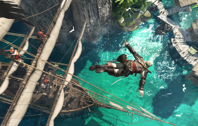 Assassin's Creed Black Flag leap of faith