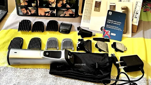 Best Philips trimmer for men in India (August 2023): Philips Multigroom series 7000 - MG7715/65 - Review, Features, Price, & more