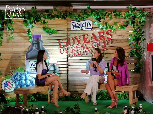 Mommies Fran Sales of Topaz Horizon and Aliza Apostol of MustLoveMom sharing their love for Welch's 