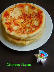Cheese Naan, Naan au fromage