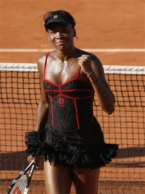 venus williams french open outfit