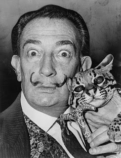 Dalí en los 60s con Babou