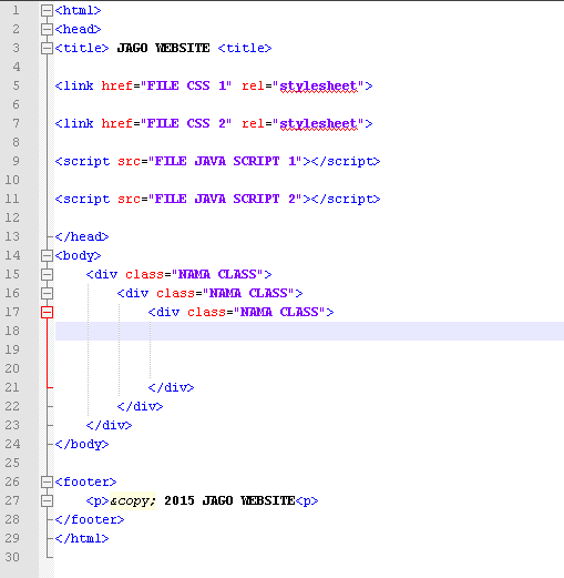  Cara  menulis Bahasa Pemograman PHP pada  HTML  dan CSS 