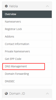 Cara Setting DNS Management