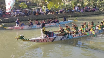 SMK KAL-1 Rajai Kejuaraan Banyuwangi Dragon Boat Race Festival  2023