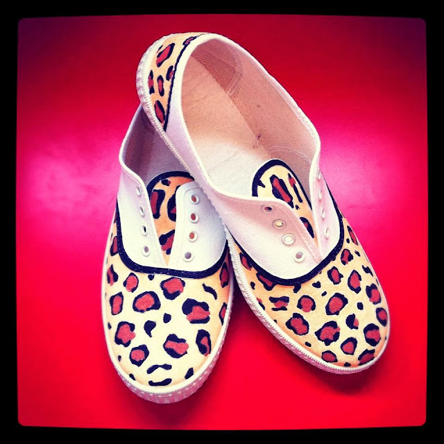 Zapatillas personalizadas print animal