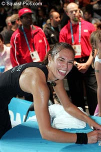 Shelley Kitchen at the Commonwealth Games, Melbourne 2006