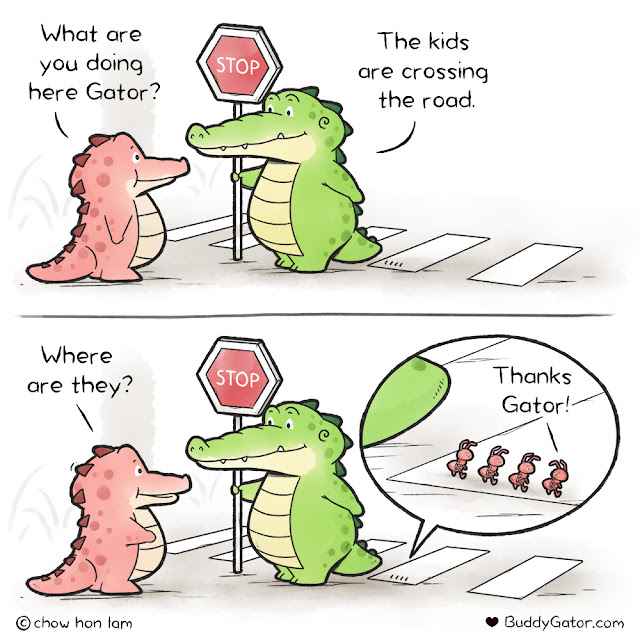 buddy gator comics