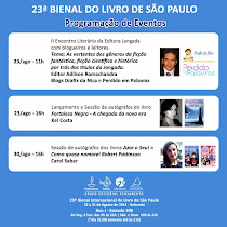 Venha nos visitar na 23ª Bienal do Livro de São Paulo.‏