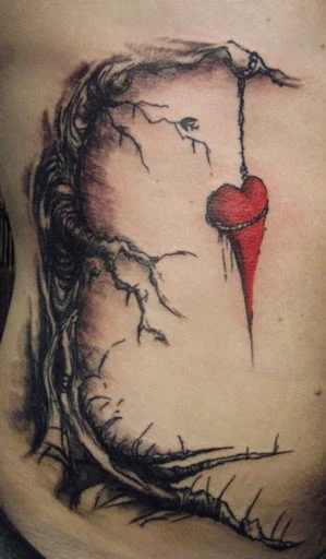 tatuaje de arbol