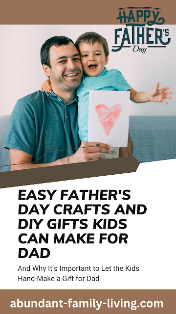 Easy Father's Day Crafts and DIY Gifts Kids Can Make for Dad