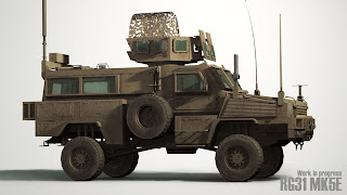 ArmA2 MRAP - RG-31 Mk5E アドオンの新しい開発中画像が公開