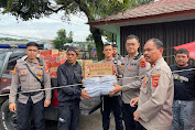Gempa Cianjur, Personil Polres Sukabumi bersama anggota Polres Cianjur, salurkan bantuan logistik kepada para korban