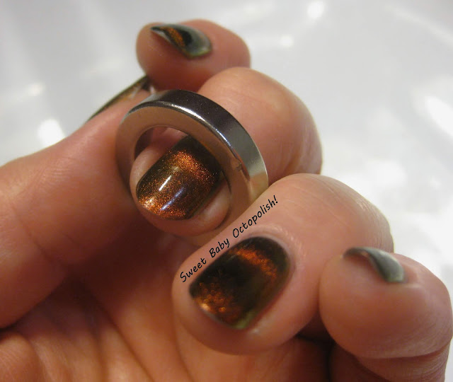 Neodymium ring magnet for nail polish