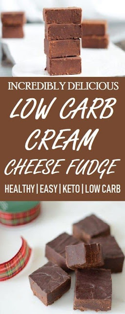 Low Carb Cream Cheese Fudge