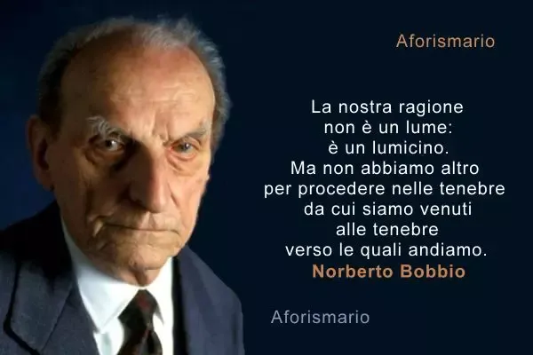 Foto di Norberto Bobbio