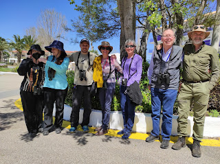 Birdwatchers after a great birding day around Athens