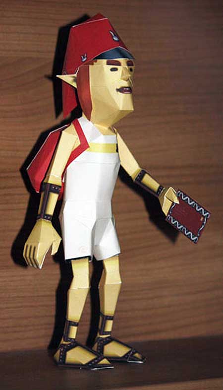 Postman Papercraft