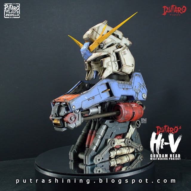 RX-93-ν2 Hi-ν Gundam Head | Customize Weathering by Putra Shining