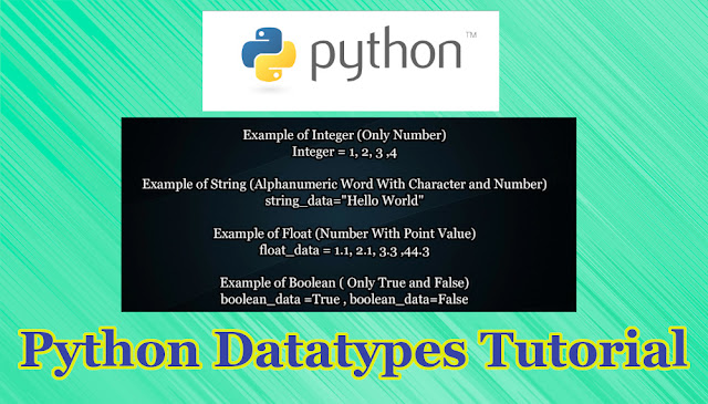 Python DataType Tutorial Part 2