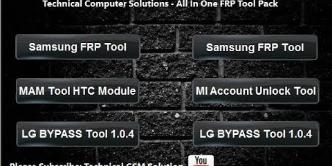 AIO Samsung FRP Tool |AiO Mi Account Unlock Tool | AIO FRP Tool Pack Free Download