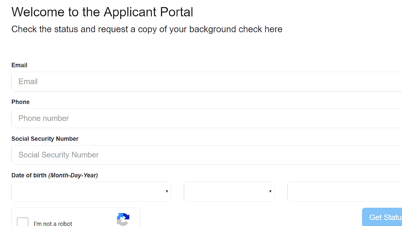 Background Check Clear