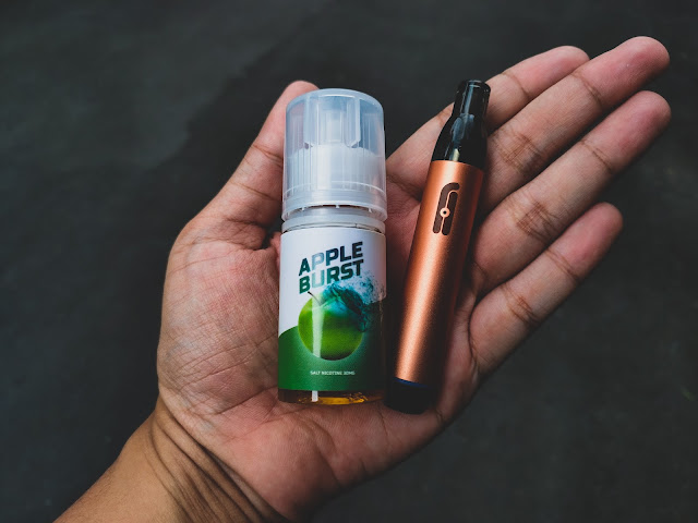 REVIEW FOOM APPLE BURST 30MG SALT NICOTINE  BY FOOM LAB GLOBAL
