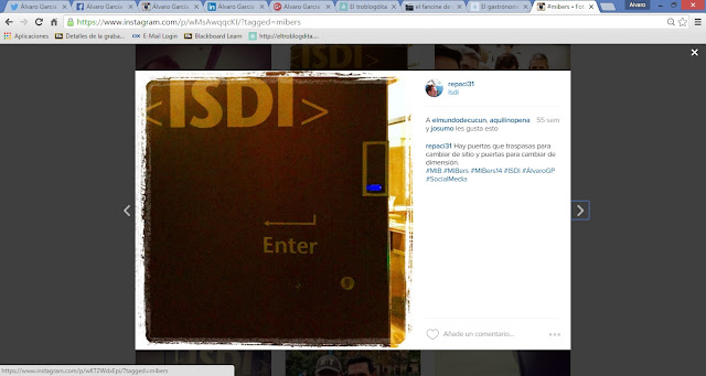 MIBer - MIBers - el MIB en imágenes: Twitter - ISDI - Álvaro García - ÁlvaroGP - Social Media & SEO