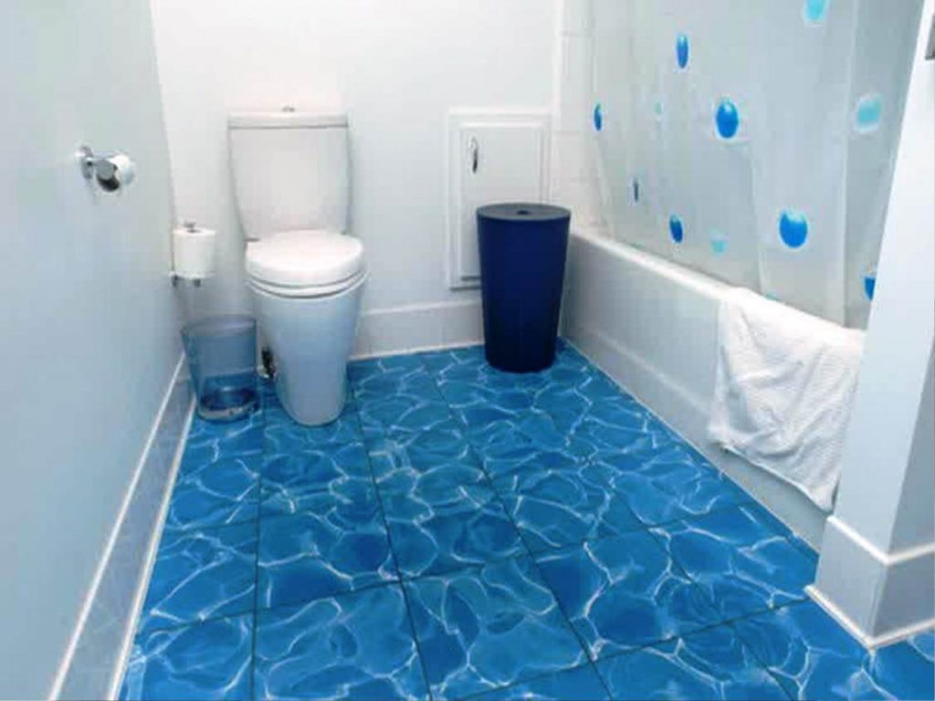 keramik kamar mandi biru<br />
