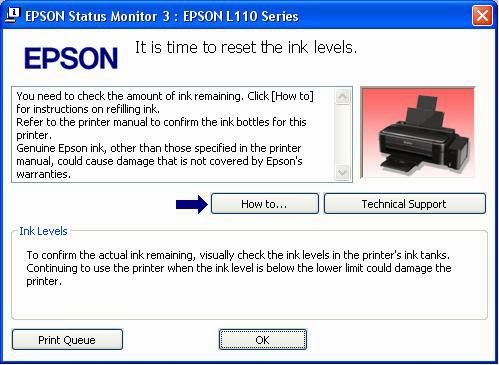 Cara Reset Ink Run Out Epson L110,L210,L300,L350,L355 ...