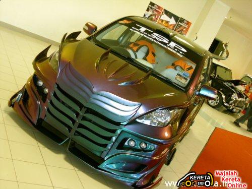 PICTURE OF MODIFIED PERODUA KELISA CUSTOM BODYKIT KELISA FULL .