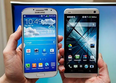 Samsung's Galaxy S4 vs. iPhone