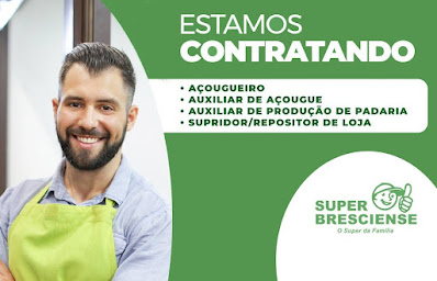 Supermercado em Gravataí abre vagas para Aux. Produção, Supridor, Açougueiro e Aux. Açougue