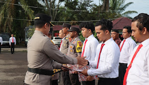 10 Personil dan 1 Warga Terima Penghargaan dari Kapolres Tebo, Diantaranya Berhasil Ungkap Kasus Pembunuhan Driver Online 