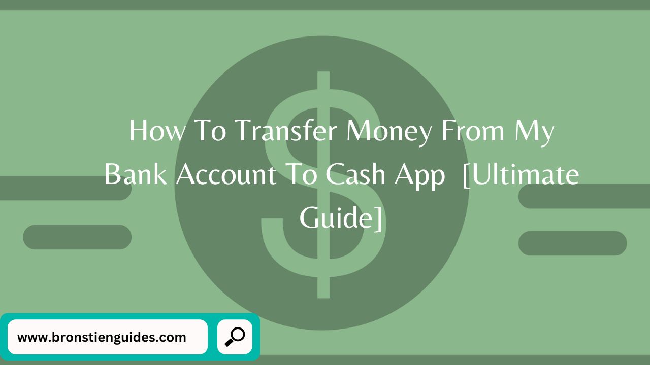 how to transfer money from bank account to cash app