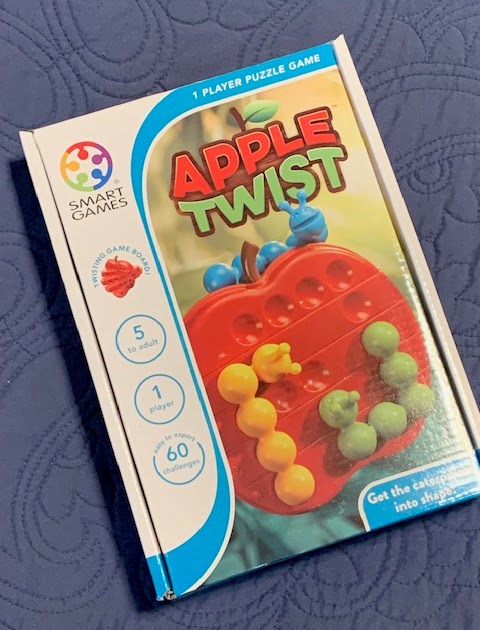  SmartGames Apple Twist Travel Puzzle Game with 60 Challenges  for Ages 5 - Adult : Toys & Games