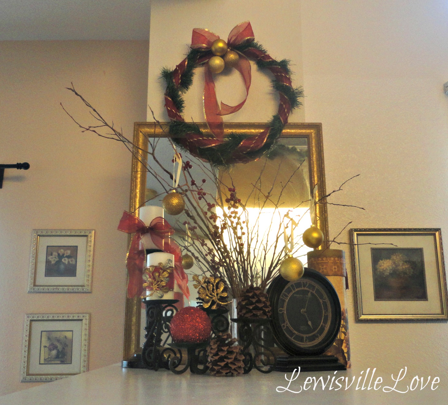 Lewisville Love: Christmas decorating