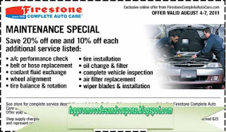 Free Printable Firestone Coupons