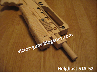 Pic.30 - Building the STA-52 Wooden Assault Rifle Display Model  