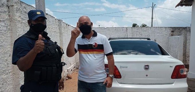 POÇO BRANCO: Guarda Municipal  e Polícia Civil recupera veículo roubado e prende dois acusados do roubo