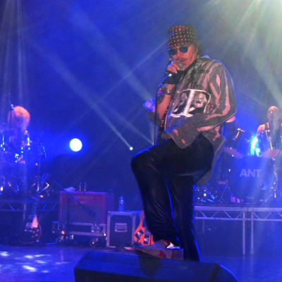 Adam Ant in concert, Hammersmith Apollo, London 19apr2014.